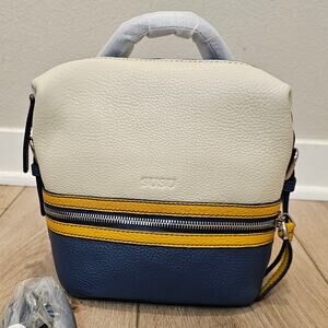 NWT Susu Leather Convertible Backpack/Crossbody Purse